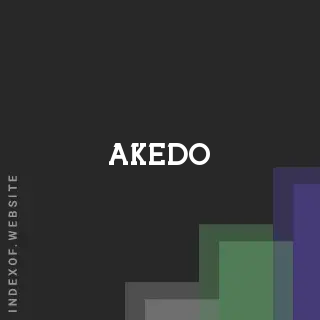 Akedo